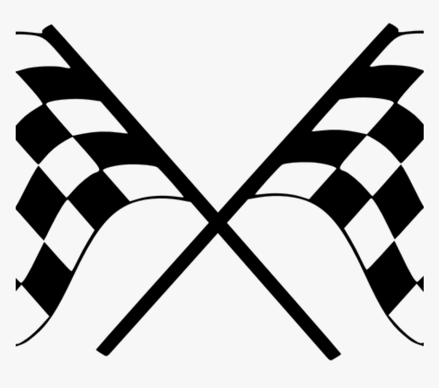 Checkered Flag Free Vector Finish Flag Checkered Car - Race Flag Transparent Background, HD Png Download, Free Download