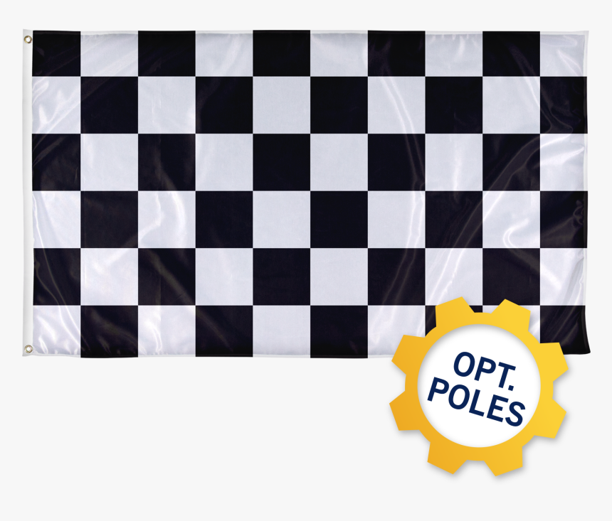 5 X 7 Checkerboard - Red And Yellow Checkered Flag, HD Png Download, Free Download