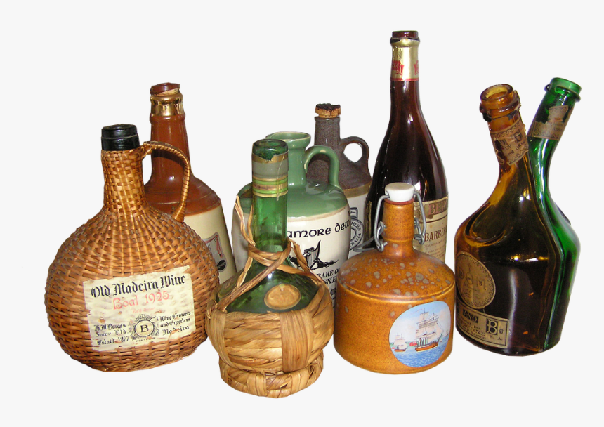 Bottles, Old, Cut, Out - Old Bottles Png, Transparent Png, Free Download