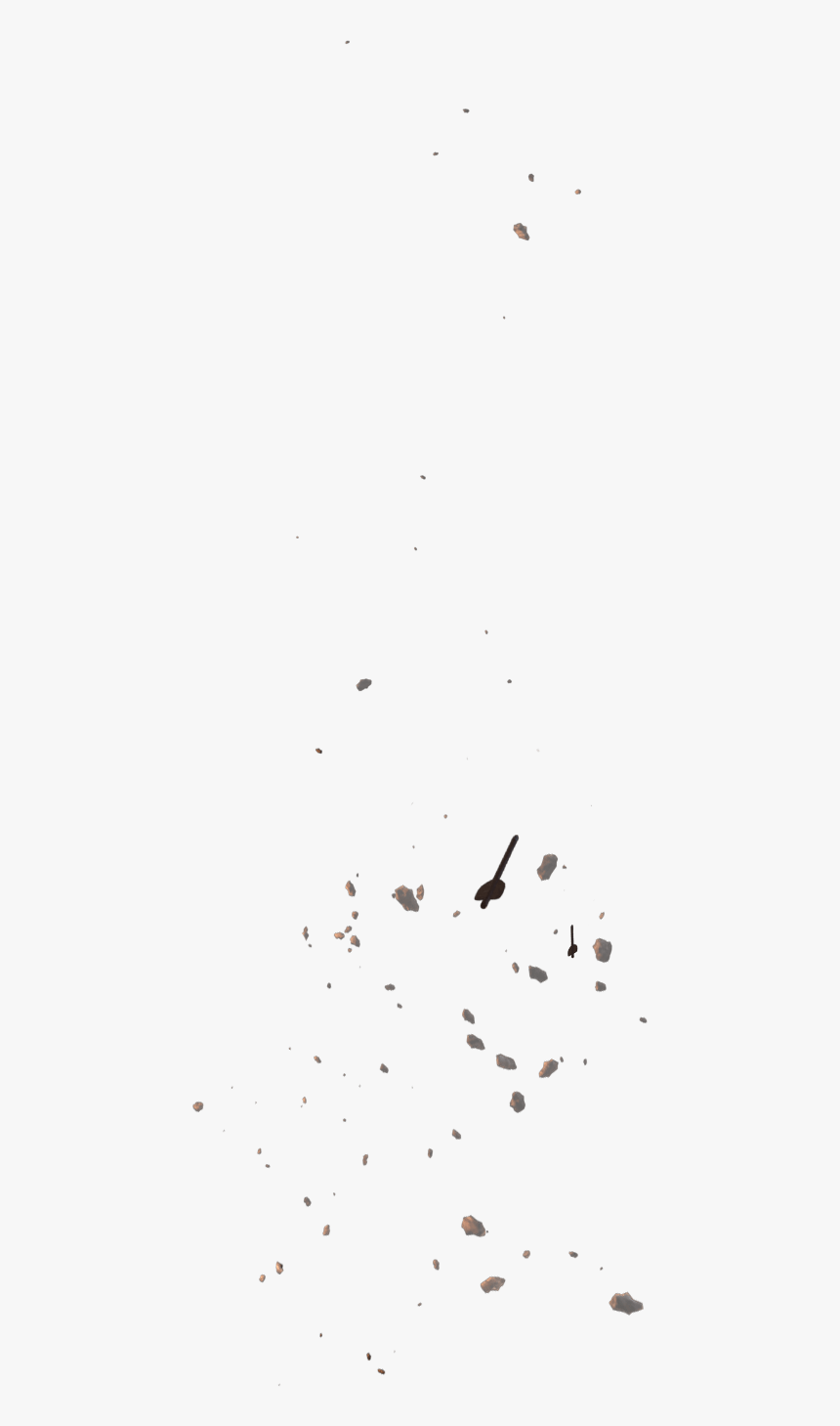 Debris Debris Debris Debris Debris - Monochrome, HD Png Download, Free Download