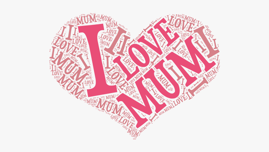 Mum Word Cloud - Mum Word Clouds, HD Png Download, Free Download