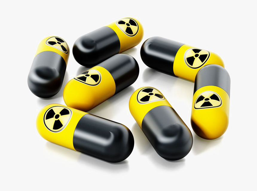 Pills Png Free Download - Radiation Capsule For Thyroid, Transparent Png, Free Download