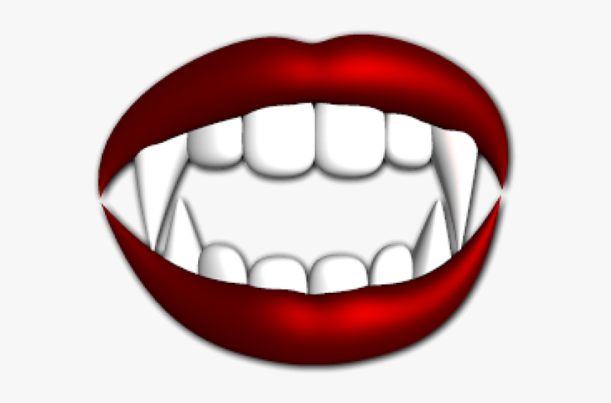 Teeth Png Free Download - Vampire Fangs Clipart Transparent, Png Download, Free Download