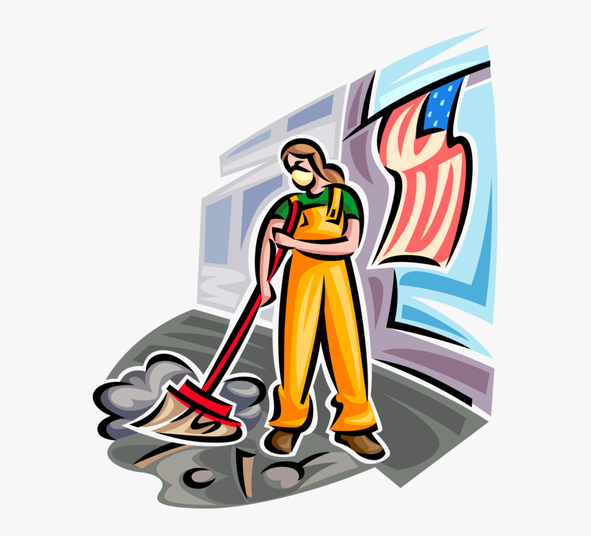 Vector Illustration Of Ground Zero Volunteer Cleanup - Illustration, HD Png Download, Free Download