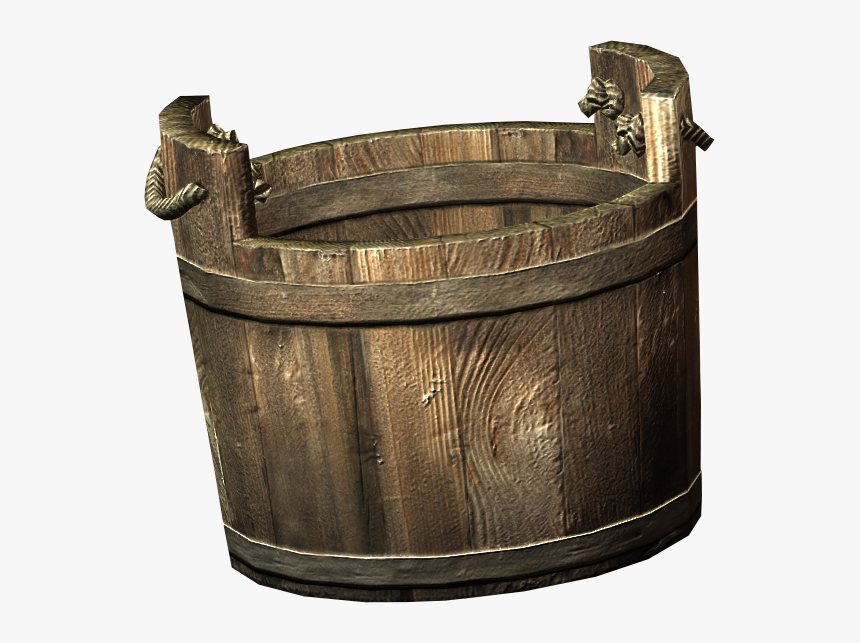 Bucket Png Transparent Images - Wooden Bucket Transparent Background, Png Download, Free Download