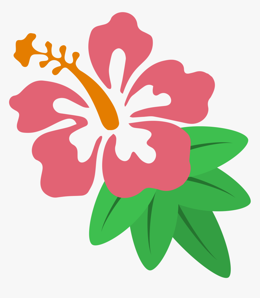 Hawaiian Hibiscus Drawing Clip Art - Hibiscus Flower Clipart Png, Transparent Png, Free Download