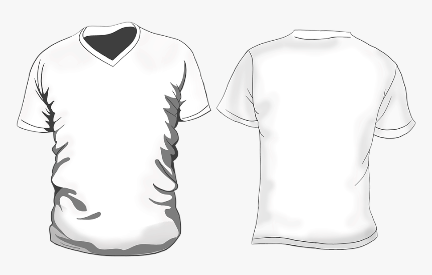 T-shirt, White, Clothing, Shirt - T Shirts Design Clipart, HD Png Download, Free Download