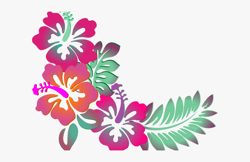 Hibiscus Clipart Corner - Clipart Hibiscus, HD Png Download, Free Download