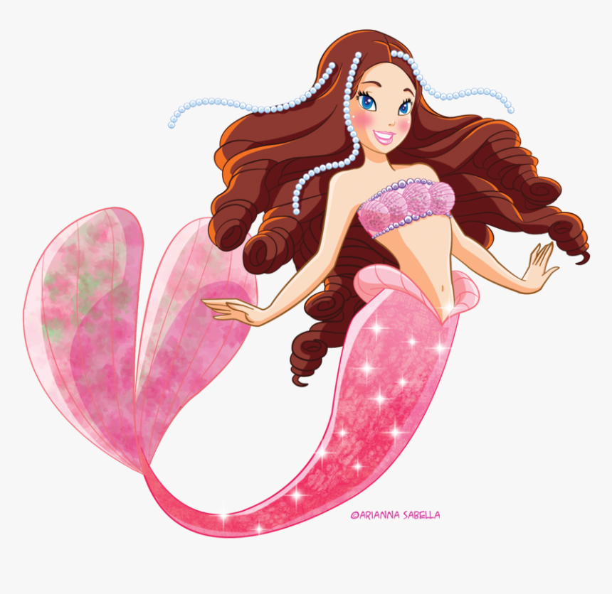 The Little Mermaid, - Little Mermaid Pink Png, Transparent Png, Free Download