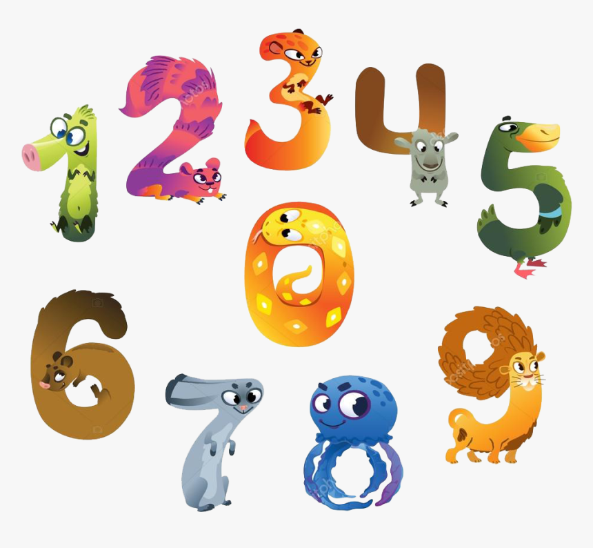 Numbers Png Transparent Image - Children Numbers, Png Download, Free Download