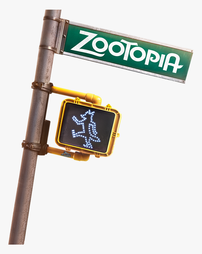 Street Sign Png , Png Download - Zootopia Sign Png, Transparent Png, Free Download