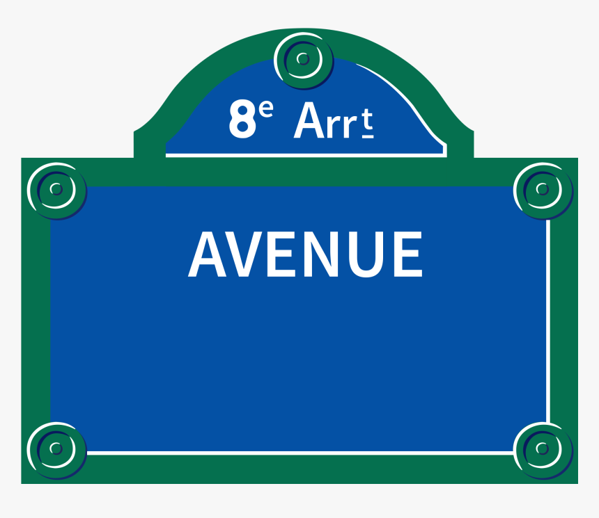 Paris Personalized Sign - Paris Street Sign Png, Transparent Png, Free Download