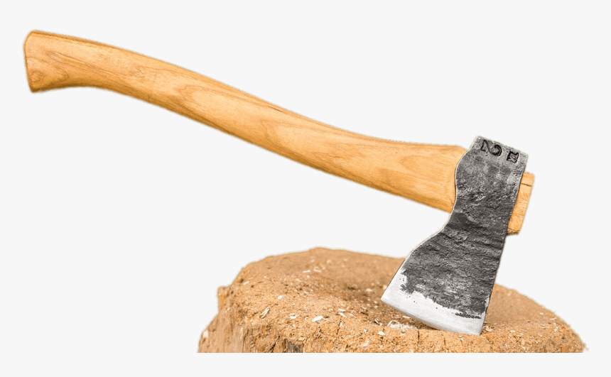 Axe In Log - Axe, HD Png Download, Free Download