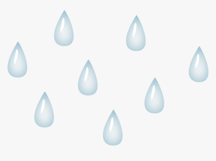 Clip Art Raindrop Transparent Background - Rain Drops Clipart Png, Png Download, Free Download
