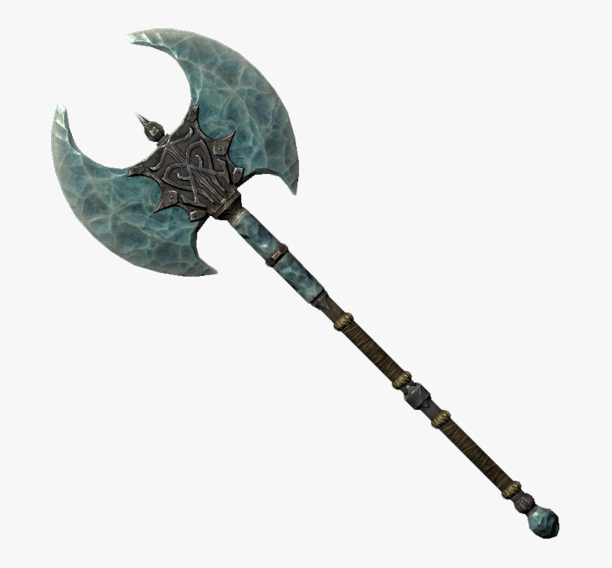 Battle Axe Png Picture - Skyrim Battleaxe, Transparent Png, Free Download