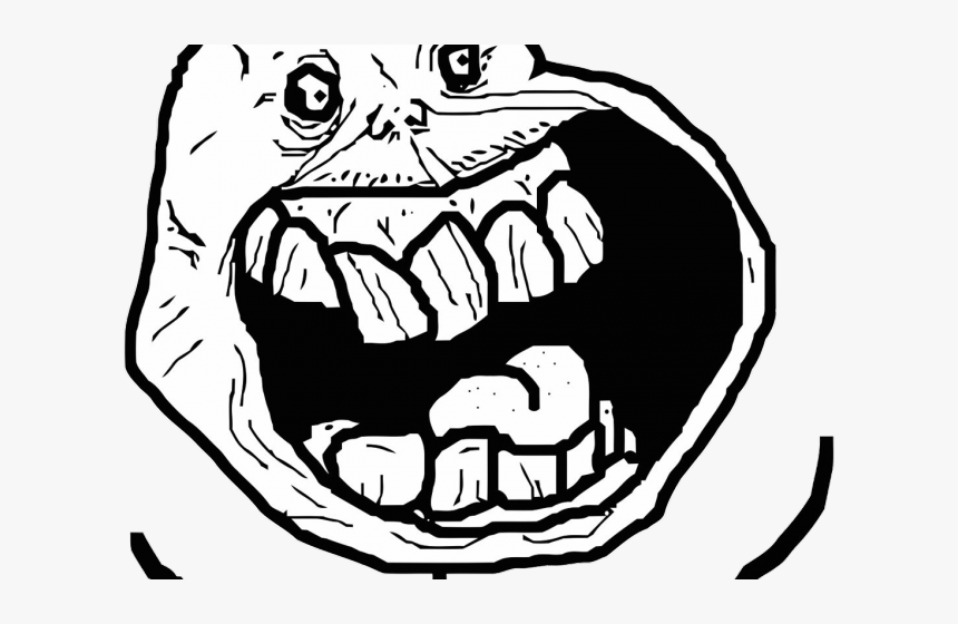 Transparent Troll Face Png - Funny Face Cartoon Meme, Png Download, Free Download