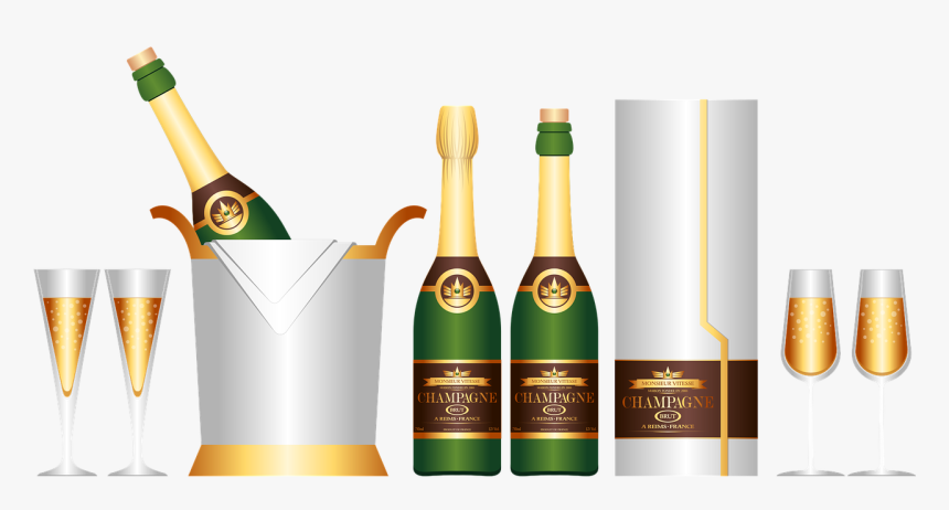 Champagne Champagne Bottle Png Image - ภาพ Png เครื่อง ดื่ม, Transparent Png, Free Download