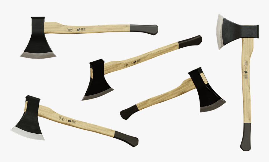 Axe, Ax, Wood Style, Split, Isolated, 3d Blender - Axes Plural, HD Png Download, Free Download