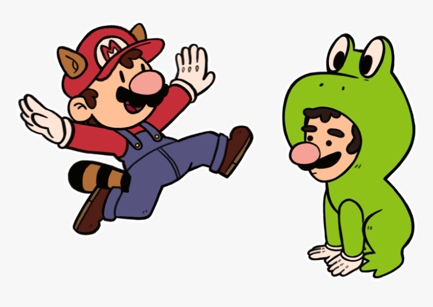 “ Super Mario Bros - Luigi Super Mario Bros Art, HD Png Download, Free Download