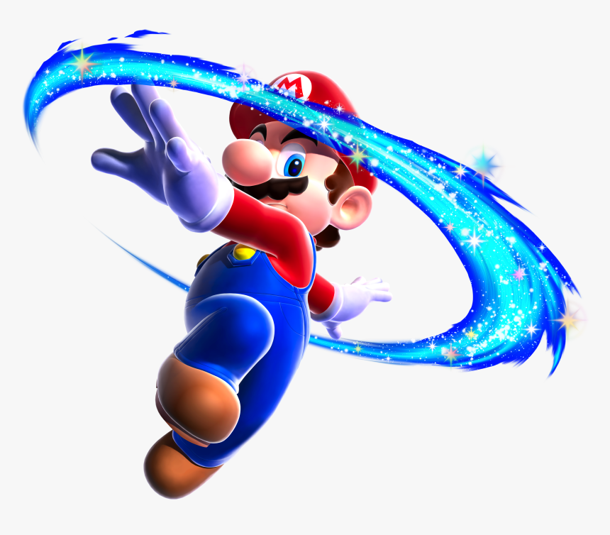Mario - Super Mario Galaxy Spin, HD Png Download, Free Download