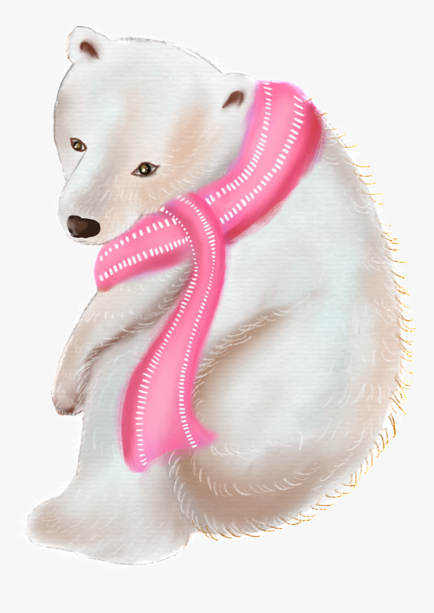 Polar Bear Cartoon Transparent - Polar Bear, HD Png Download, Free Download