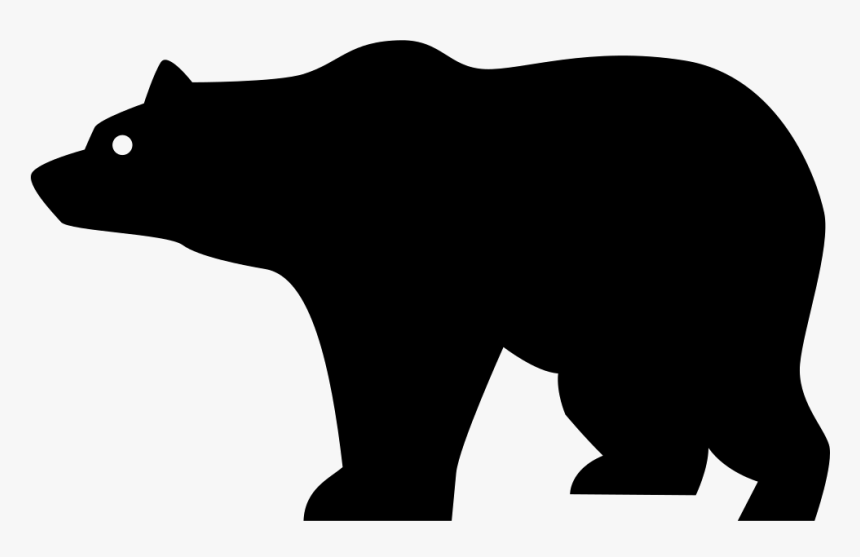 Polar Bear American Black Bear - Transparent Polar Bear Vector, HD Png Download, Free Download