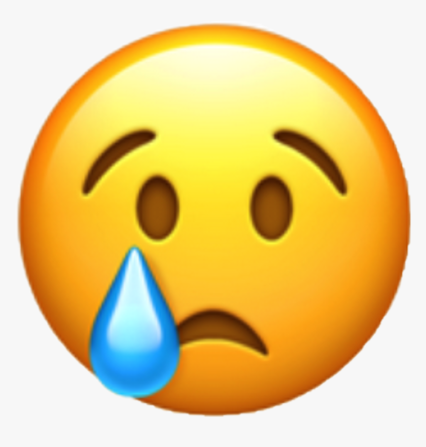 World Emoji Day Whatsapp Emoticon Crying - Sad Emoji Png, Transparent Png, Free Download