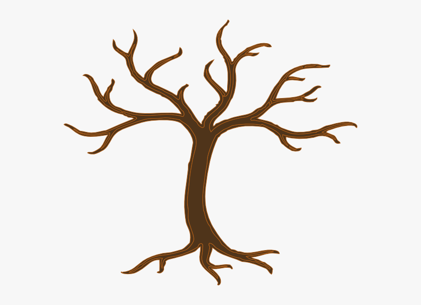 Tree Svg Clip Arts - Winter Tree Clipart, HD Png Download, Free Download