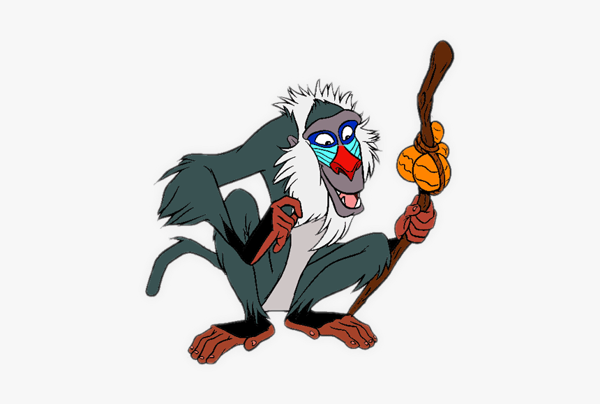 The Lion King Rafiki Zira Monkey - Rafiki Cartoon Lion King Characters Monkey, HD Png Download, Free Download