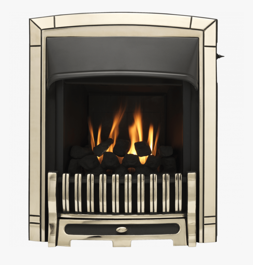 Excelsior Slimline Convector Pg - Excelsior Slimline Glass Fronted Fire, HD Png Download, Free Download