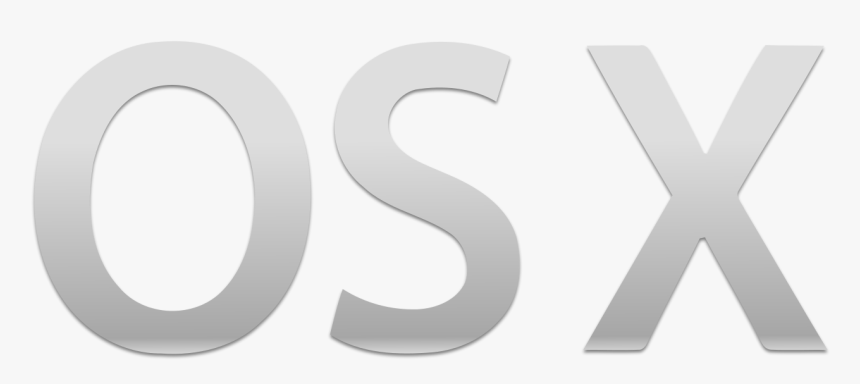 Mac Os X Logo Transparent, HD Png Download, Free Download