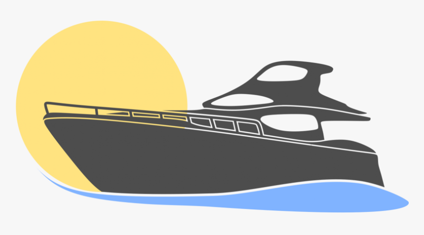 Yacht Motorboat Logo Vector Png - Png Transparent Yacht Png, Png Download, Free Download