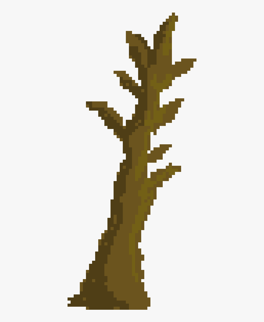 Pixel Art Tree Branch, HD Png Download, Free Download