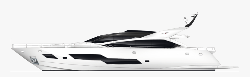 Luxury Yacht , Png Download - Yacht Sunseeker 101 Layout, Transparent Png, Free Download