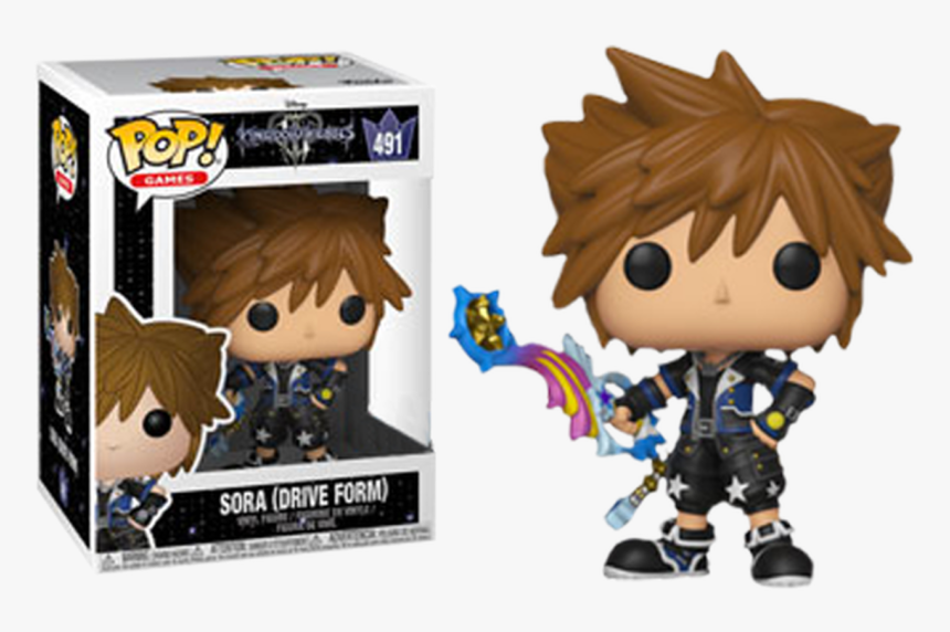 Kingdom Hearts - Kingdom Hearts 3 Sora Funko Pop, HD Png Download, Free Download