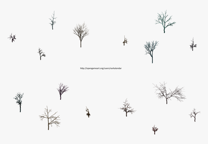 Hjm Dead Trees Rootless 3 Alpha - Insect, HD Png Download, Free Download