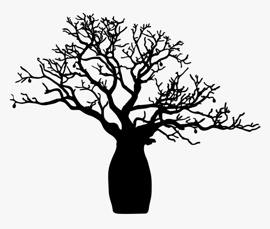 Baobab Tree Png Download - Boab Tree Clip Art, Transparent Png, Free Download