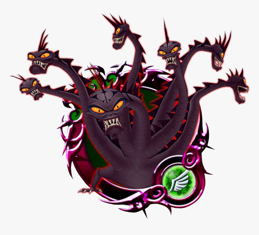 Hercules Hydra Kingdom Hearts , Png Download - Lucifer Cat Kingdom Hearts, Transparent Png, Free Download