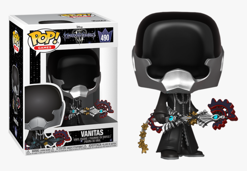 Kingdom Hearts Iii - Kingdom Hearts Funko Pop Vanitas, HD Png Download, Free Download