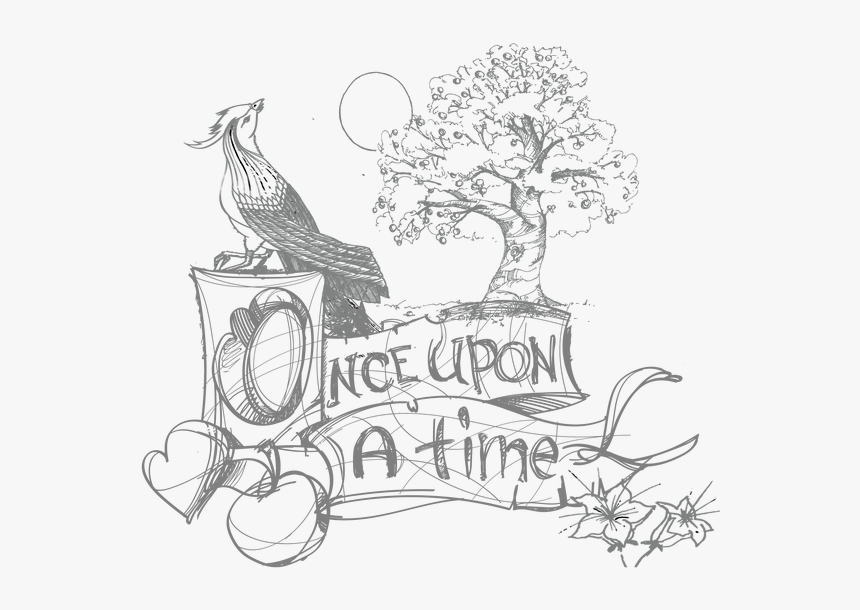 Dead Clipart Apple Tree - Fairytale Clipart Black And White, HD Png Download, Free Download