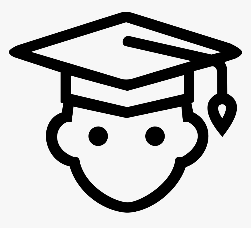 Student - Student Icon Line .png, Transparent Png, Free Download