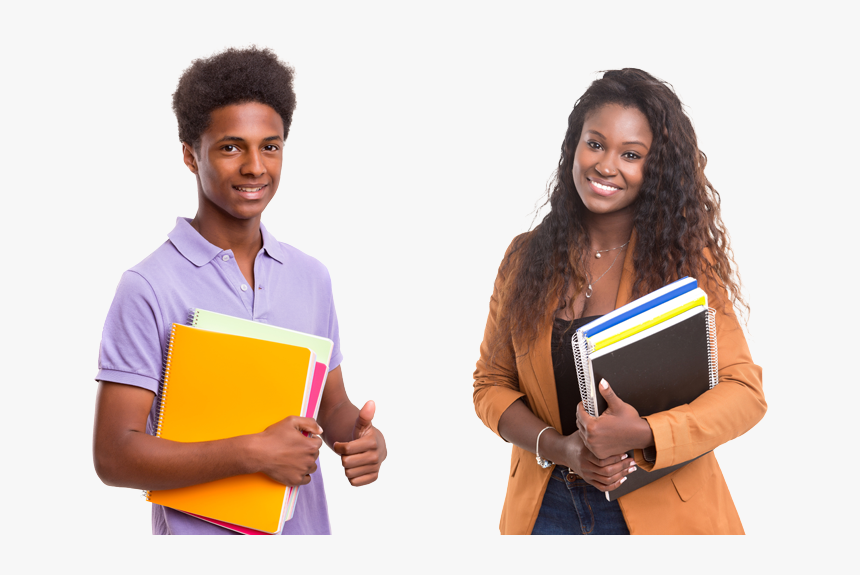 "a Picture Of Students With Holding Books" - Students With Books Png, Transparent Png, Free Download