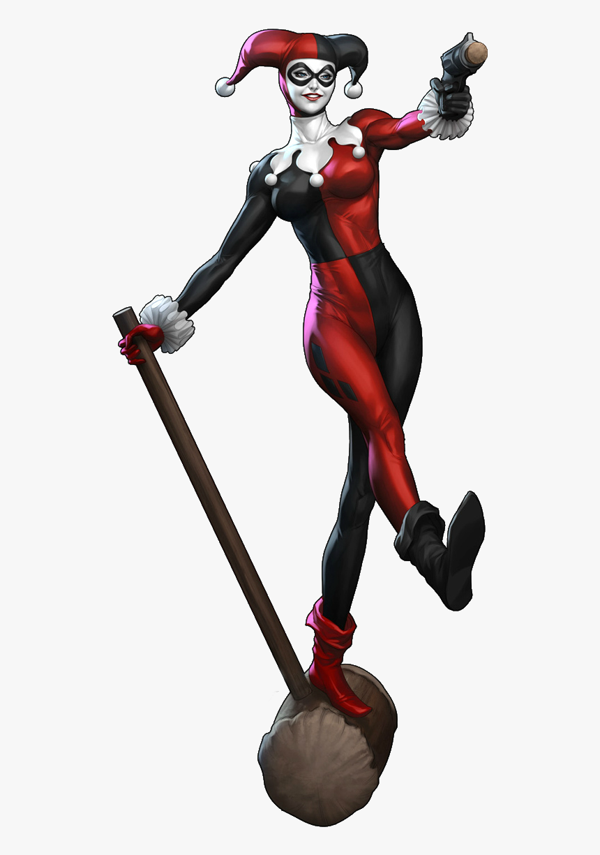 Harley Quinn Batman Joker Comic Book Art - Harley Quinn Comic Character, HD Png Download, Free Download