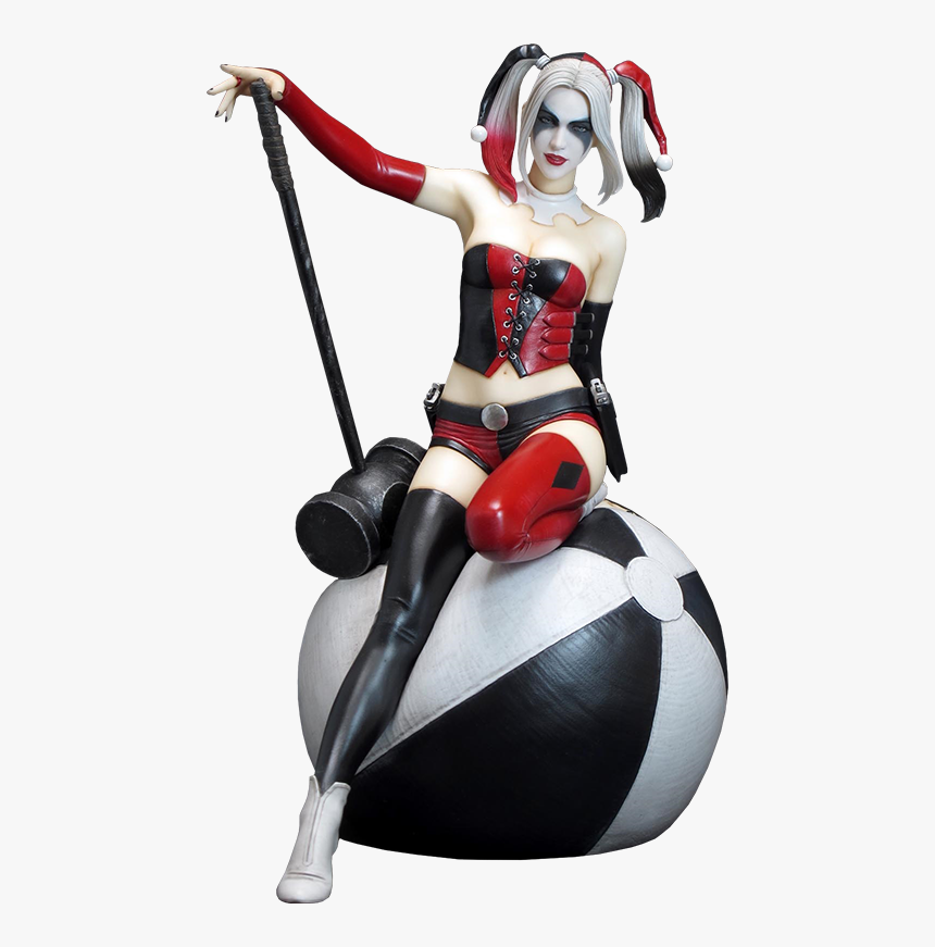 Harley Quinn Png - Fantasy Figurine Harley Quinn, Transparent Png, Free Download