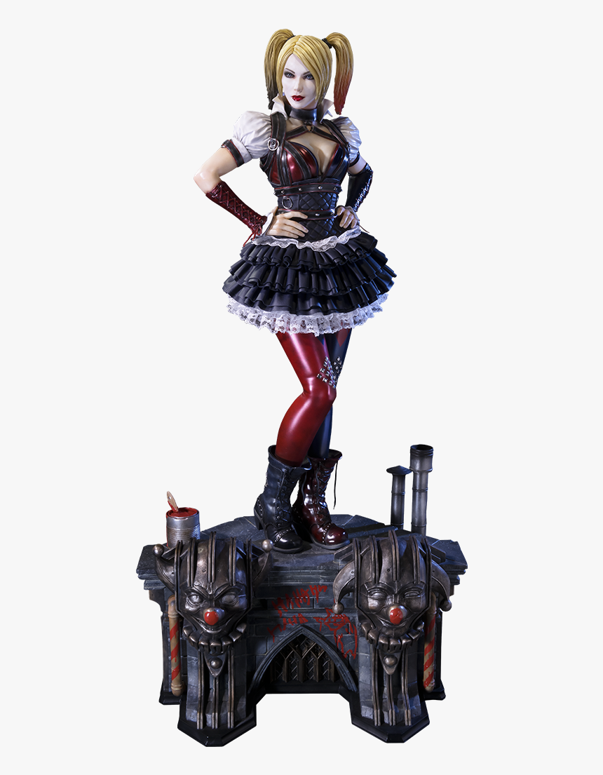 Harley Quinn Arkham Knight Png - Harley Quinn Figurine Arkham, Transparent Png, Free Download