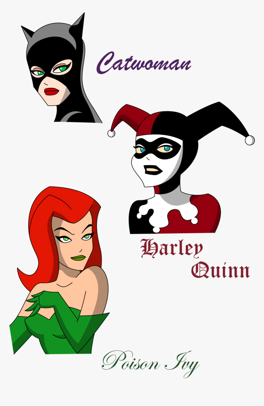 Harley Quinn Clipart Face - Harley Quinn Face Cartoon, HD Png Download, Free Download