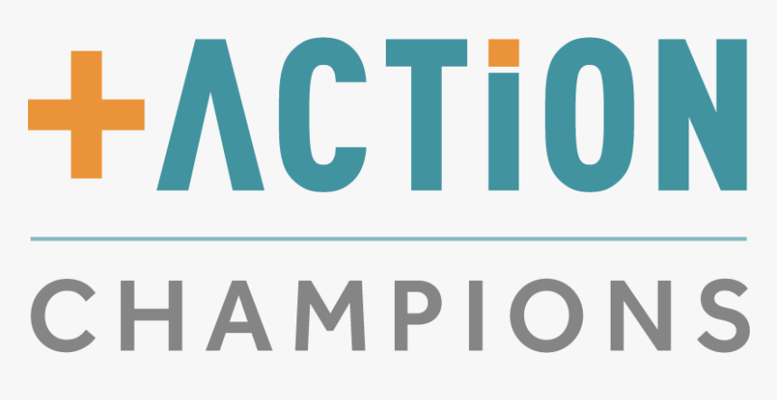 Plus Action Champions Logo Final 04 - Graphics, HD Png Download, Free Download
