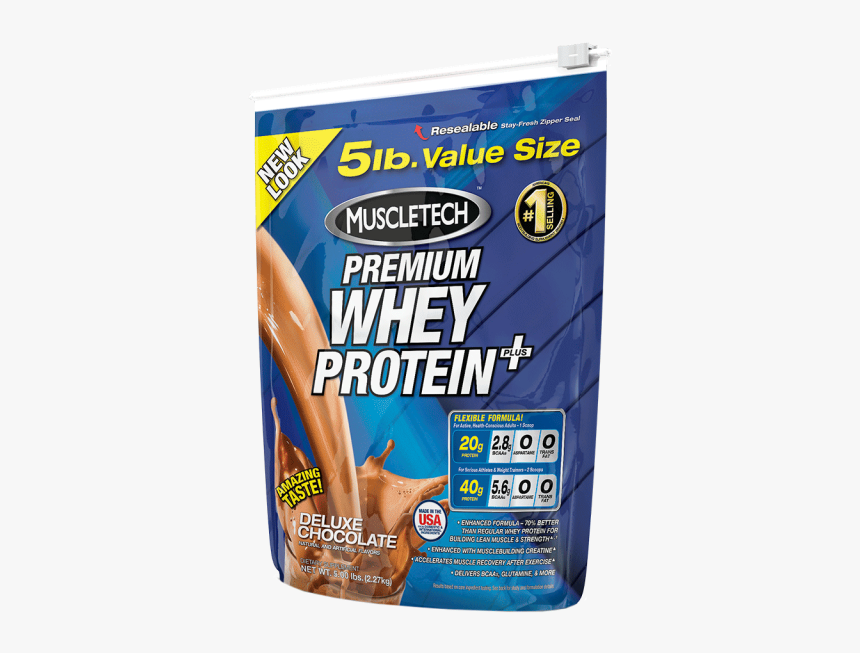 Premium Whey Protein Plus Muscletech, HD Png Download, Free Download