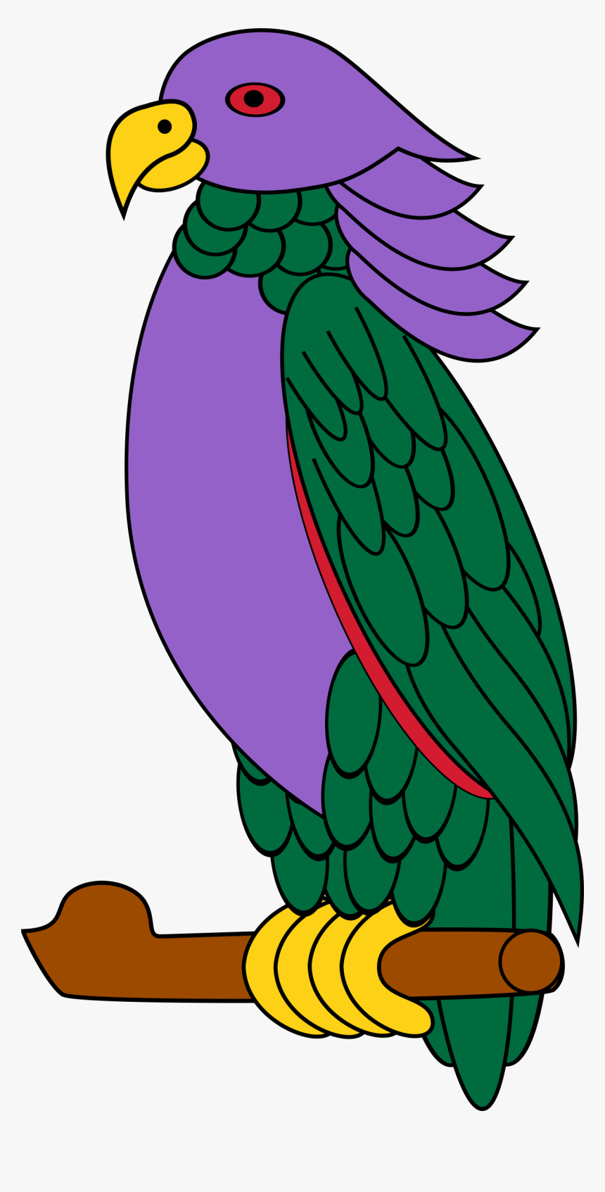 Sisserou Parrot Clip Arts - Dominica Flag Bird Png, Transparent Png, Free Download