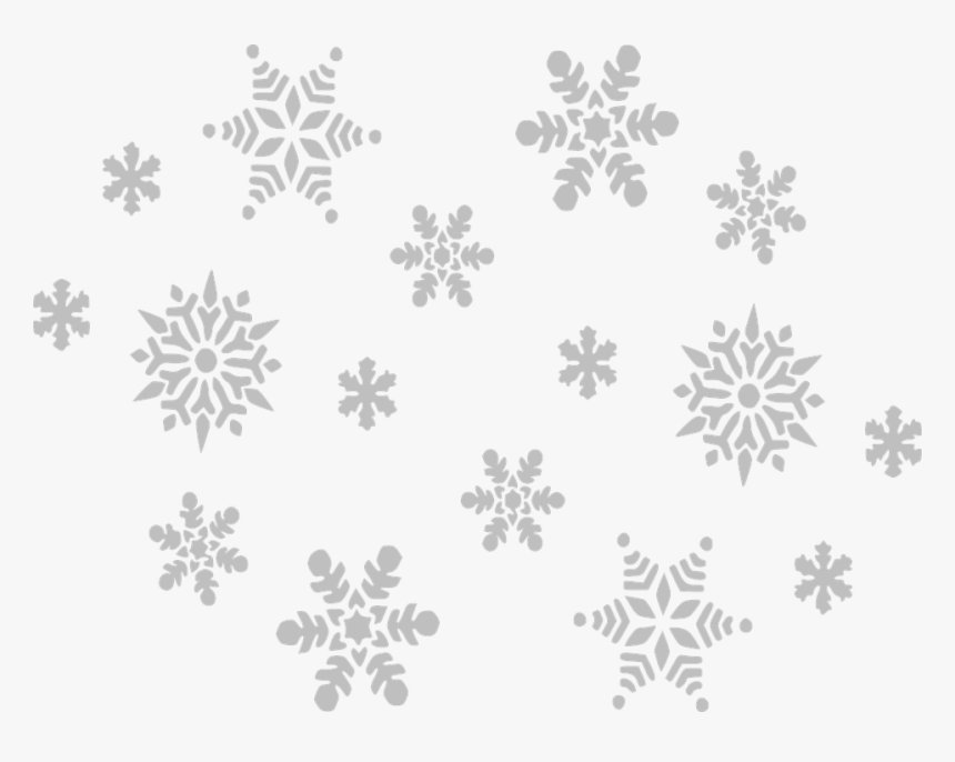 Christmas Snowflakes Png - Falling Snow Clip Art, Transparent Png, Free Download